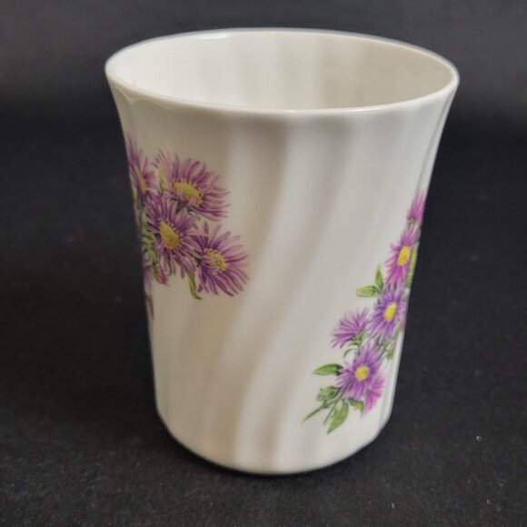 Crown Trent Floral Tea Coffee Mug Cup Fine Bone China Staffordshire England - Picture 5 of 7